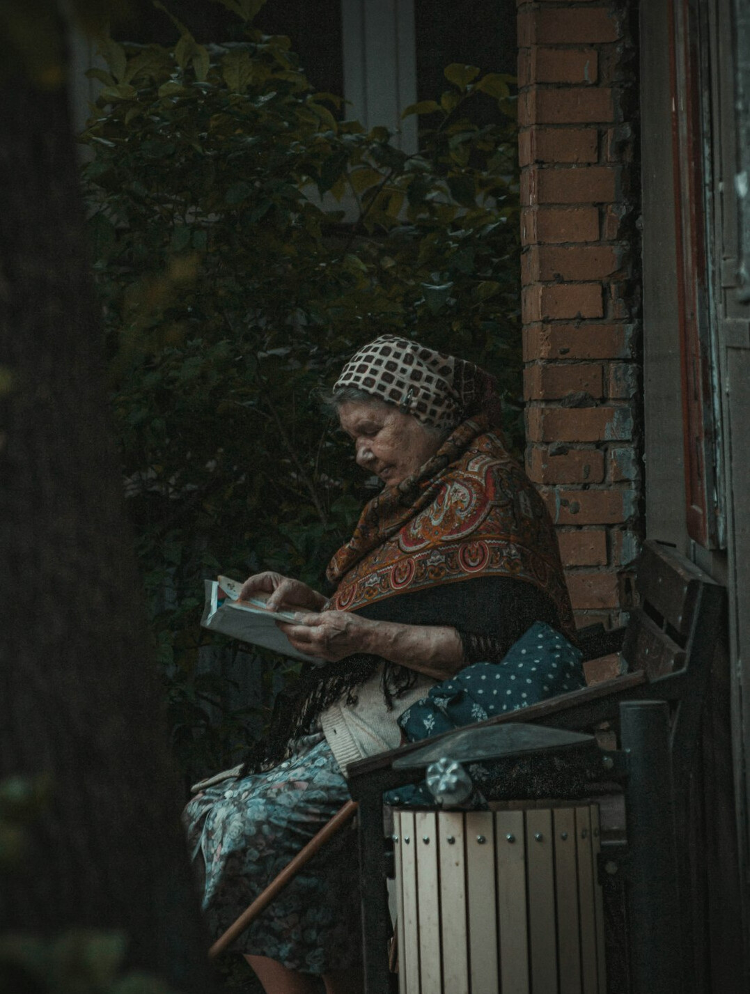 Portrait of a Turkish woman fact-checking editor