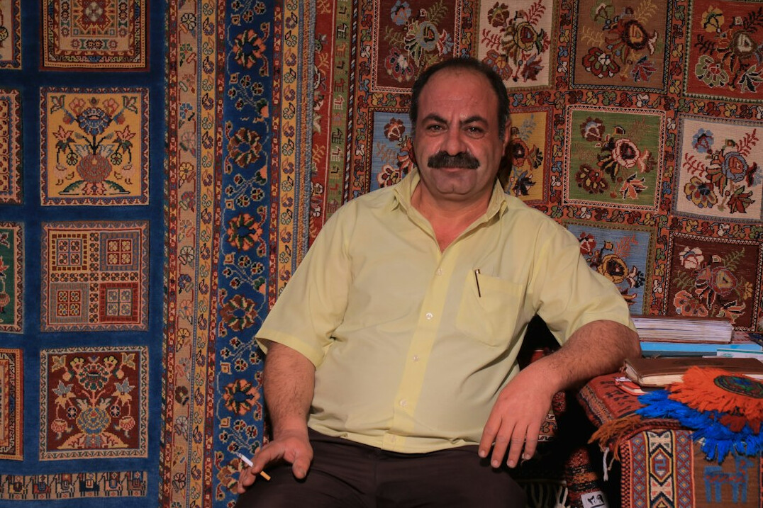 Portrait of a Turkish man editor in chief